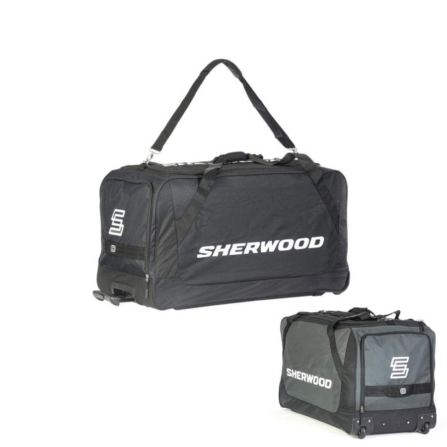 HOKEJOVÁ TAŠKA SHERWOOD WHEEL BAG 7000 NA KOLIESKACH BLACK / S YOUTH